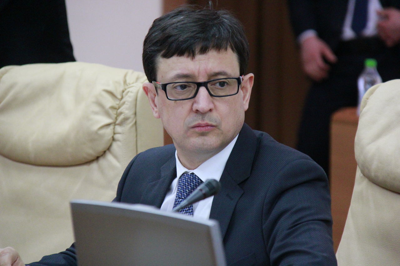 Губернатор Национального банка Молдовы Октавиан Армашу. 