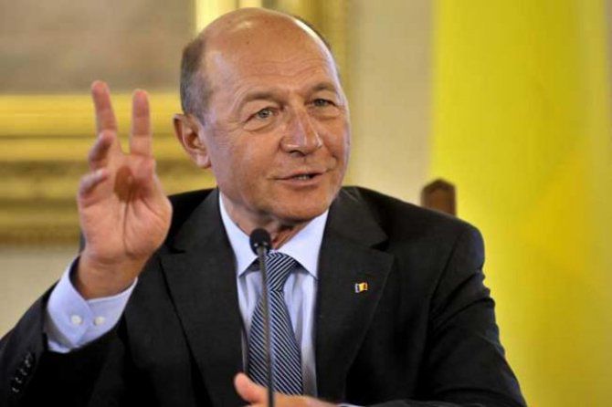 Fostul lider al României şi președintele de onoare al Partidului Unității Naționale (PUN), Traian Băsescu.