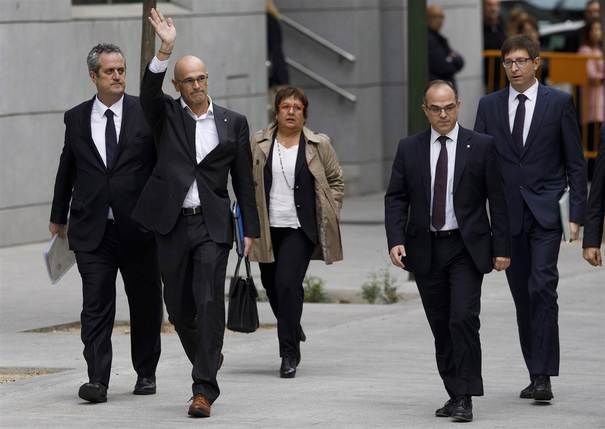 Candidatul pentru funcţia de premier al Cataloniei a fost arestat, alături de alţi patru lideri separatişti.