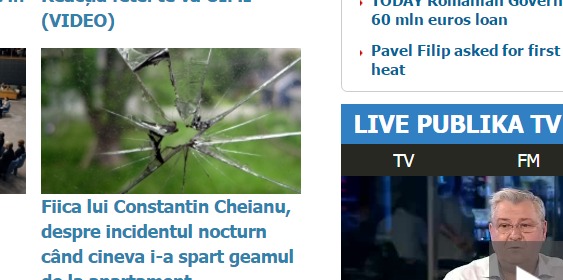 Casa fiicei lui Constantin Cheianu, ținta unui atac.