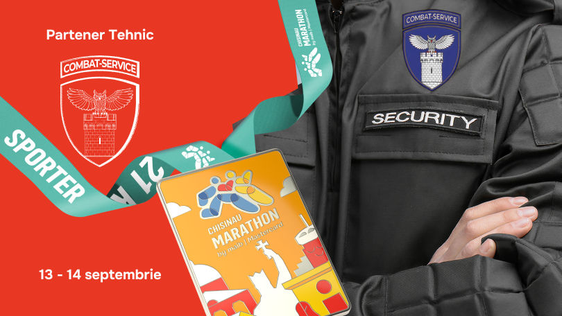 Serviciu de luptă: Siguranță la Maratonul Chișinău de la maib | Mastercard.