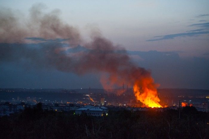 Vladimir Garaba: Fumul din urma incendiului, periculos pentru cetățeni