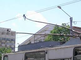 Troleibuzele au staţionat mai bine de o jumătate de oră. Foto: trolleybus.tramclub.org
