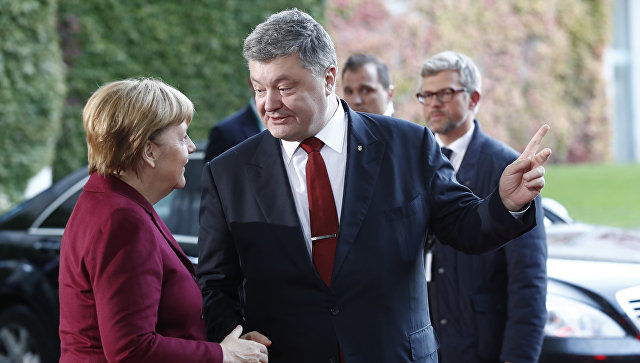 Лидеры Германии и Украины встретятся в Киеве.