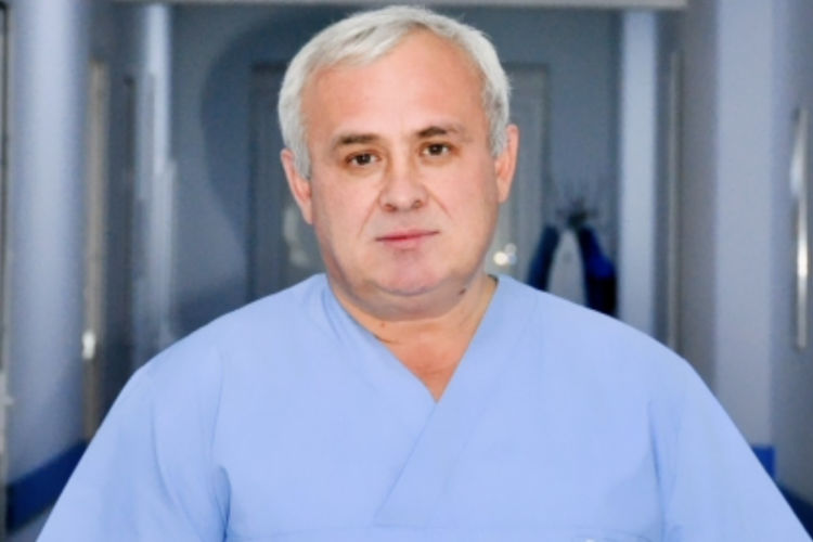 Директор Центра COVID-19 Кишинева, директор Больницы „Sfânta Treime” Олег Круду.