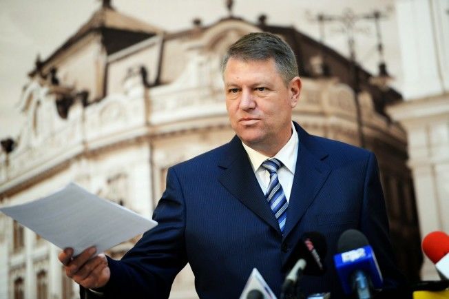 Президент Румынии Клаус Йоханнис.