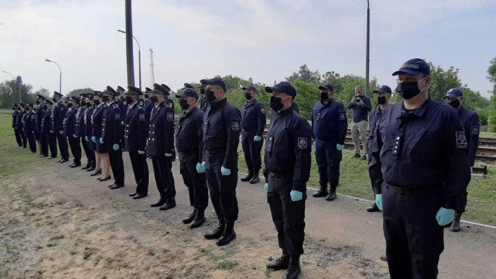 В Молдове состоялся первый в истории забег сотрудников Погранполиции.