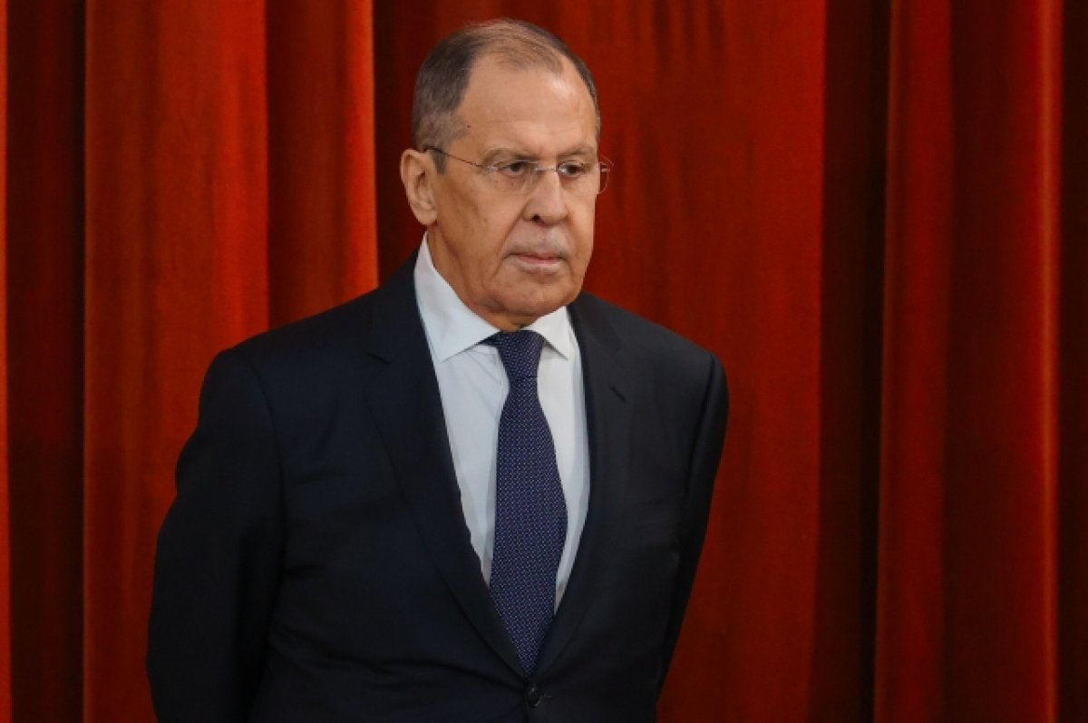 Министр иностранных дел России Сергей Лавров.