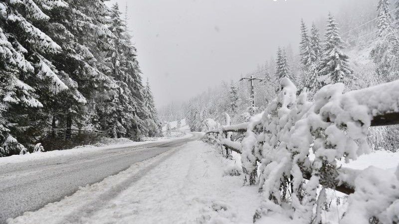 Zăpadă de peste 30 de centimetri în Moldova.