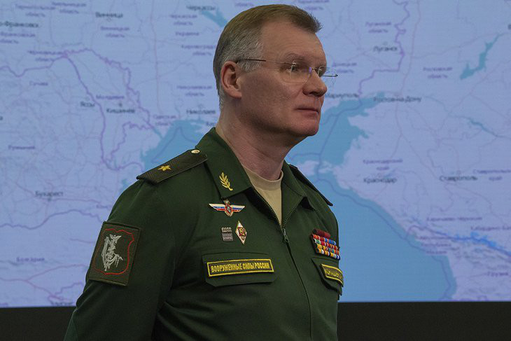 Официальный представитель Минобороны РФ Игорь Конашенков.