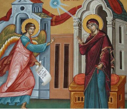BUNA VESTIRE. BUNA VESTIRE sau Blagovestenia, ziua in care Fecioara Maria a primit vestea ca-l va naste pe Iisus, este sarbatorita miercuri pe stil nou, fiind prima din postul Pastelui in care este dezlegare la peste.
