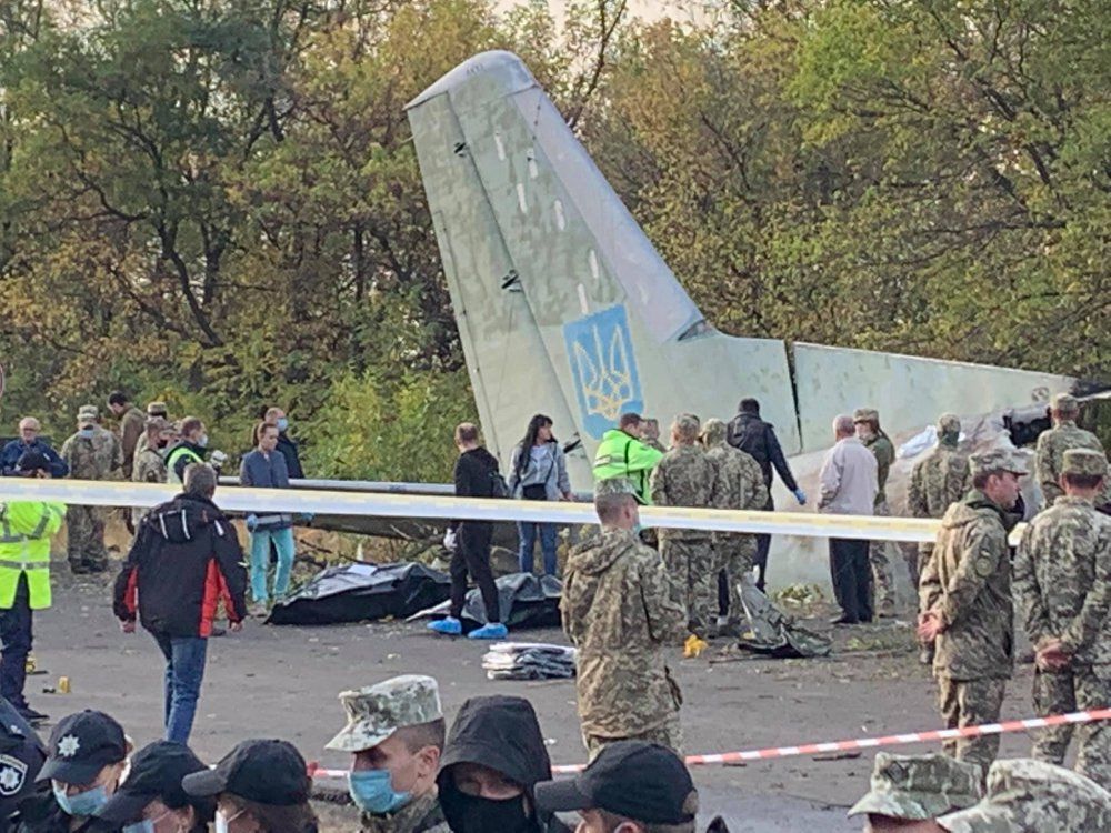 Умер один из выживших при крушении Ан-26 в Харьковской области.