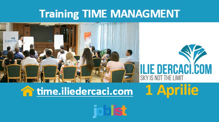 Training Time Management - Cum să fii de 10 ori mai eficient!