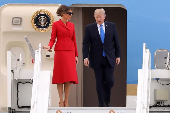 Detalii inedite ale vizitei lui Donald Trump la Paris.