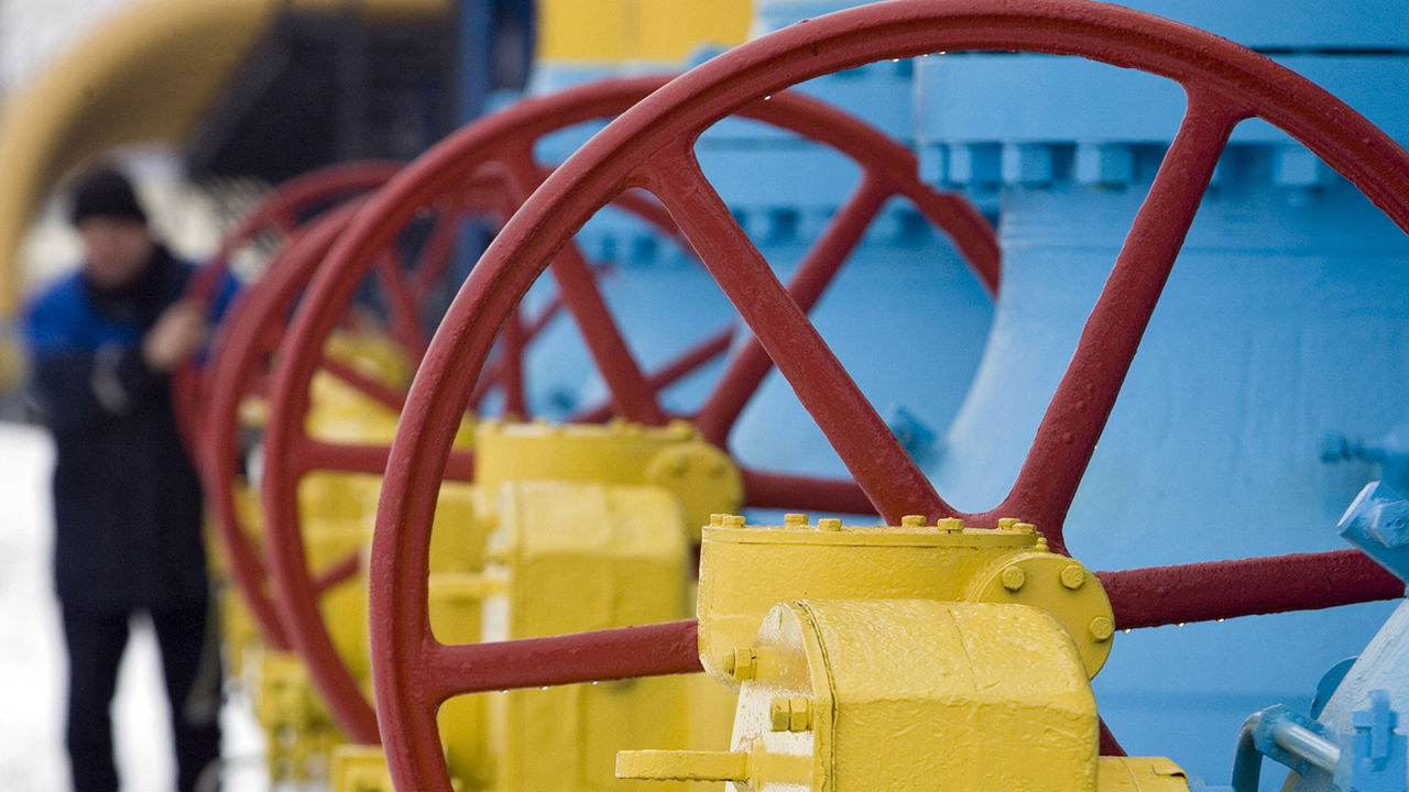 Запасы газа в Европе сократились вдвое.