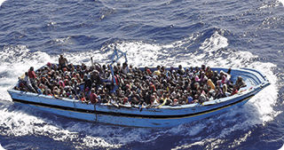 Italia cere porturilor europene să primească vasele cu migranți. 