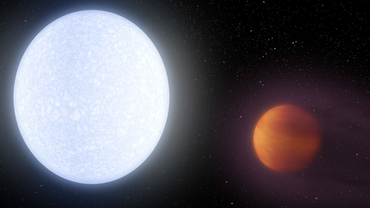 NASA a descoperit o exoplanetă pe care o consideră una dintre cele mai fierbinți, dacă nu cea mai fierbinte din univers. 