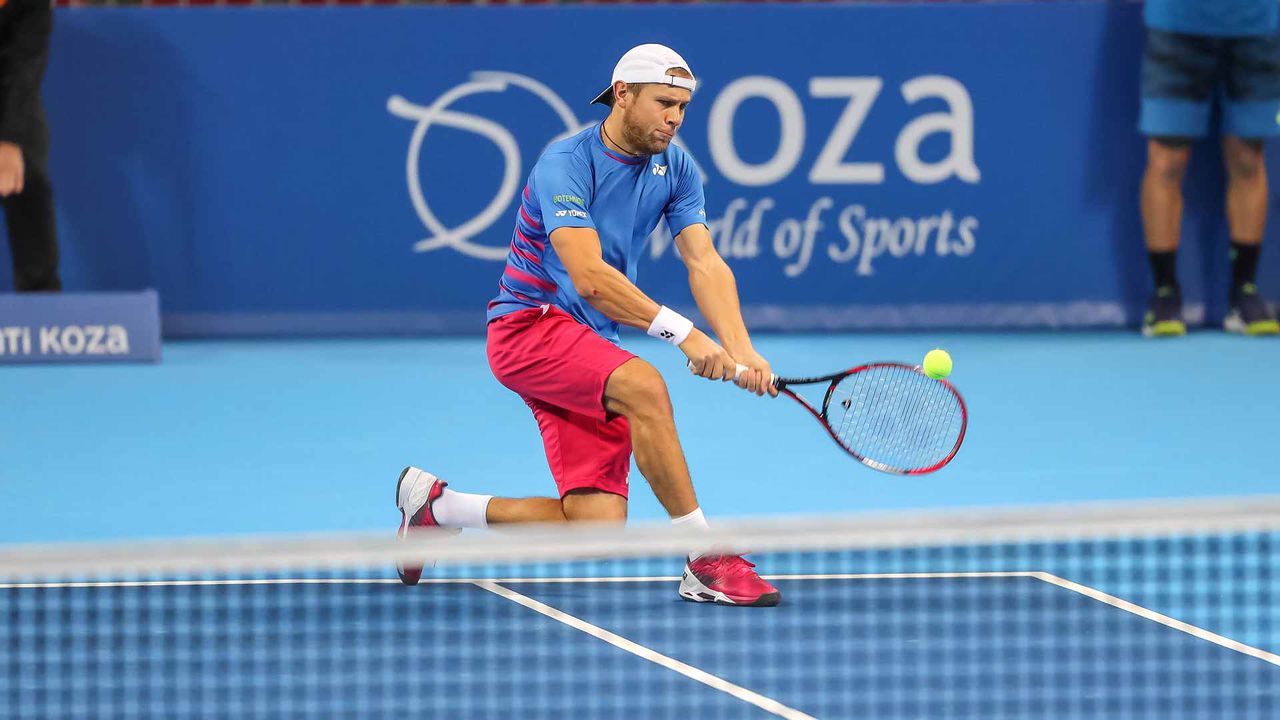 Radu Albot a urcat 40 de trepte în topul mondial la proba dublu.