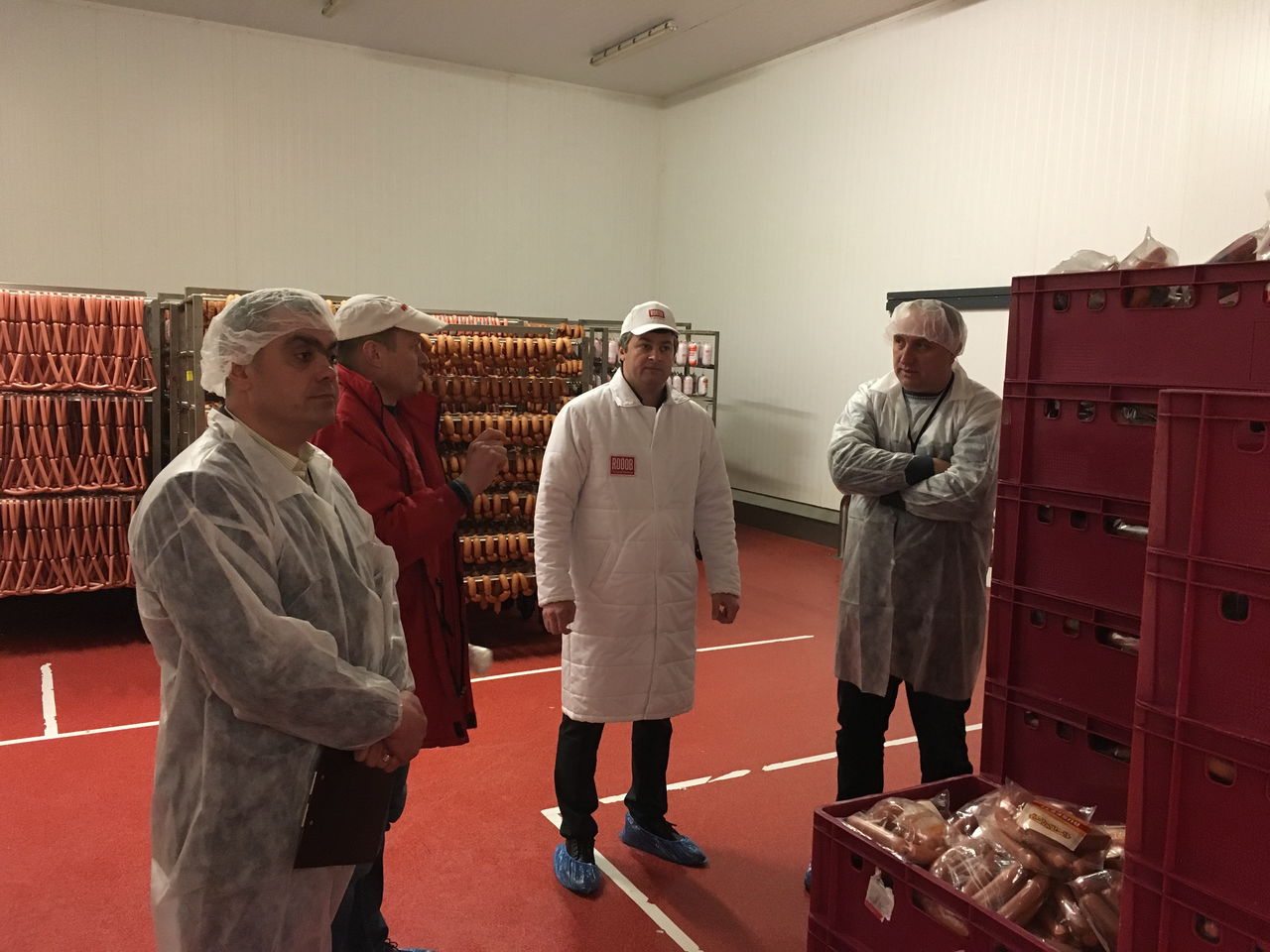 Фабрика по производству колбасных изделий Rogob проинспектирована ANSA.