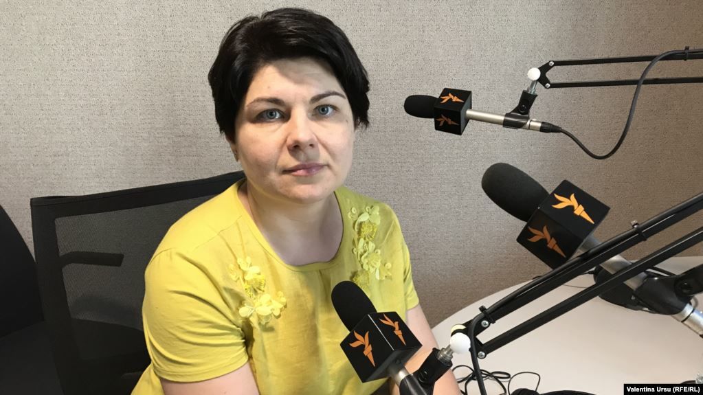 Глава министерства финансов Молдовы Наталья Катринеску-Гаврилицэ.