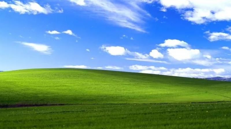 Cum arată locul din celebra imagine de fundal de la Windows XP. Foto: digi24.ro
