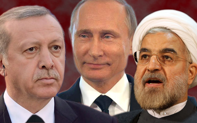 Summit Putin-Erdogan-Rohani la Soci pentru pregătirea perioadei postconflict.
