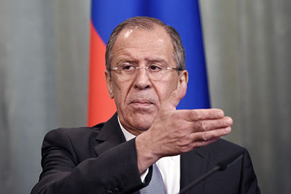 Двойные стандарты налицо, — подчеркнул Лавров.