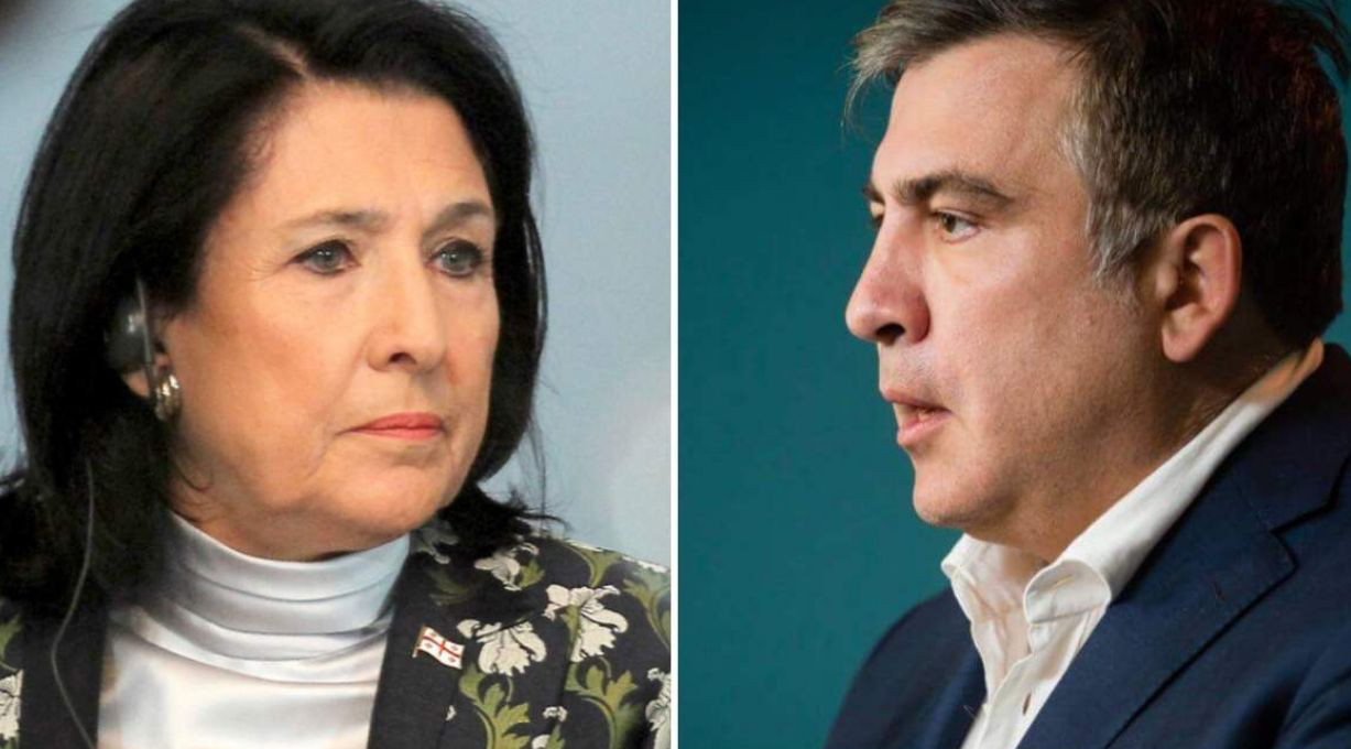 Саакашвили призвал президента Грузии приехать в Киев, несмотря на войну.