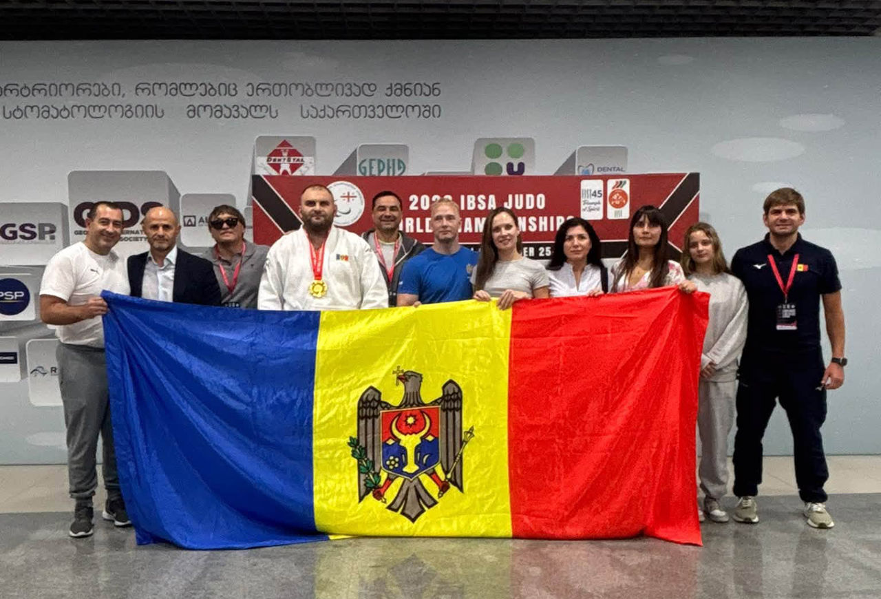 Ион Басок стал чемпионом мира по парадзюдо.