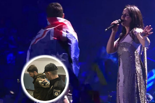 Vitali Sediuk, jurnalistul ucrainean care a apărut cu fundul gol la finala Eurovision din acest an, a fost plasat sub control judiciar. 