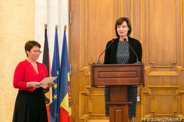 Посол Федеративной Республики Германия в Республике Молдова Ангела Ганнингер.