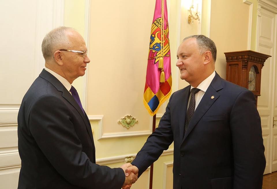 Dodon l-a primit pe Muhametșin. Promite să se răzbune: Nimeni şi nimic nu se uită