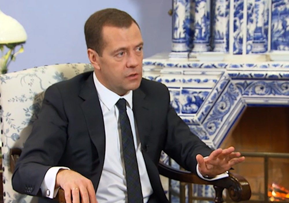 Председатель правительства России Дмитрий Медведев.