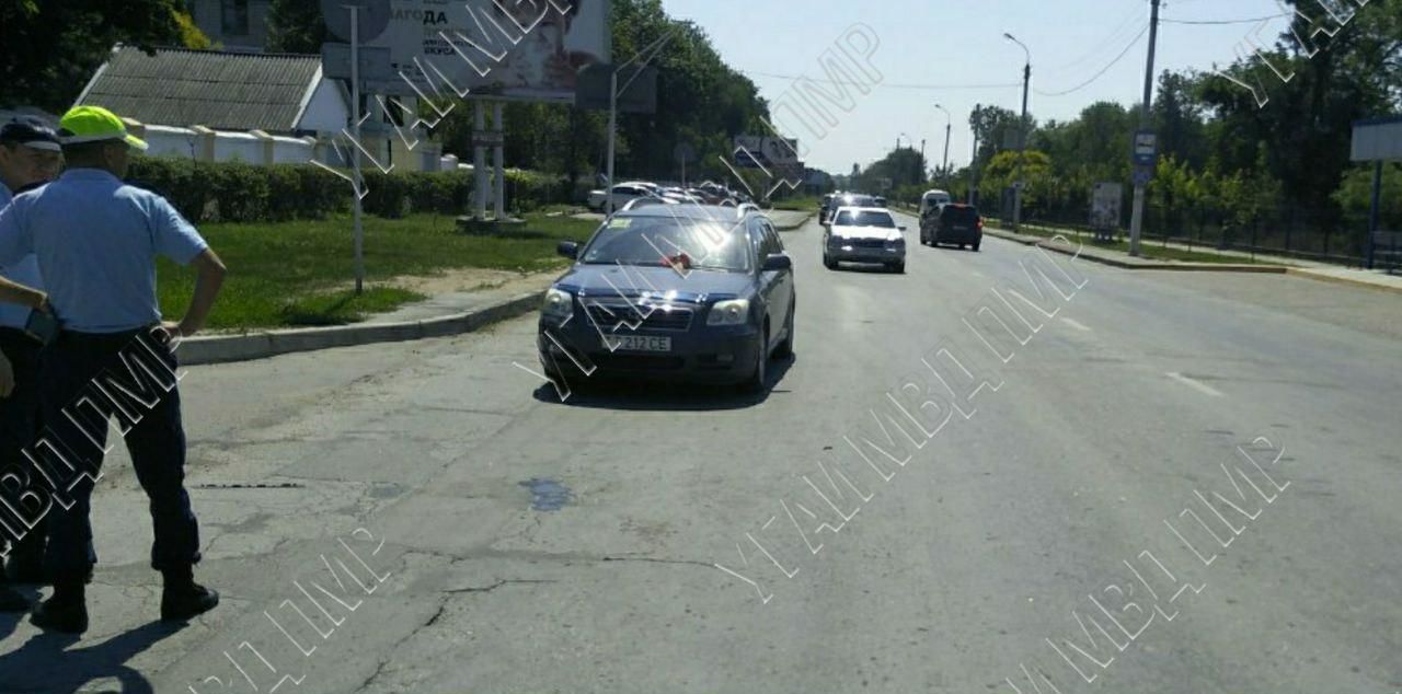В Тирасполе возле лечгородка сбили пенсионера.