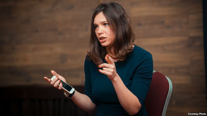Дочь Бориса Немцова Жанна.