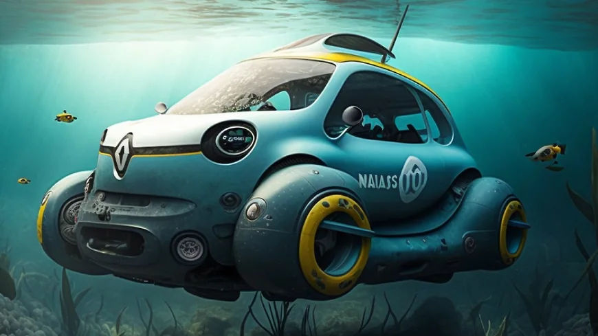 Таким представляет Twingo искусственный интеллект.