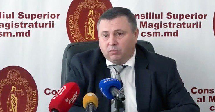 Врио председателя ВСМ Дорел Мустяцэ. 