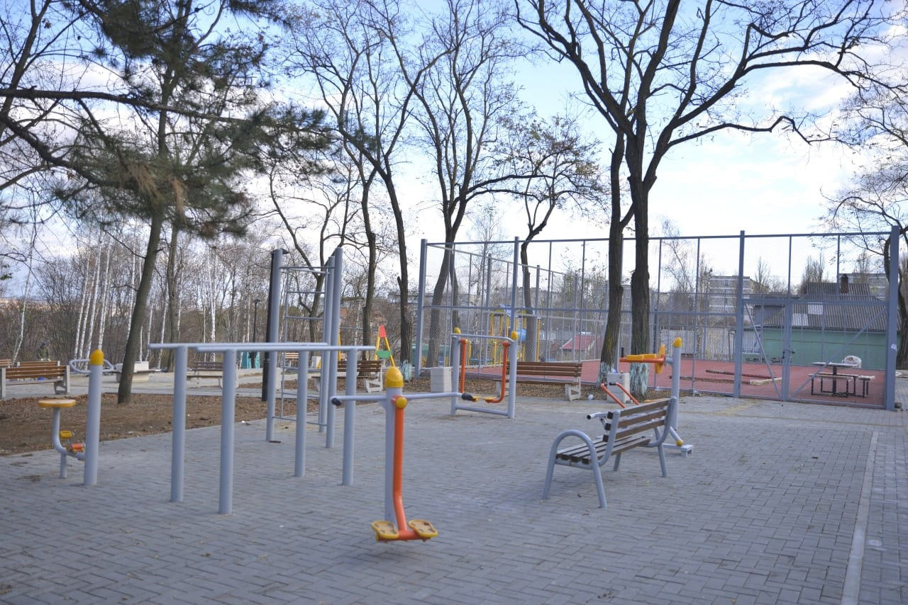 В Кишиневе появился парк, доступный и для слабовидящих.