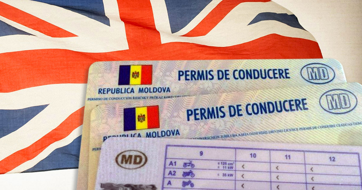 Процедуру признания молдавских водительских прав в Великобритании упростят. Коллаж: Point.md