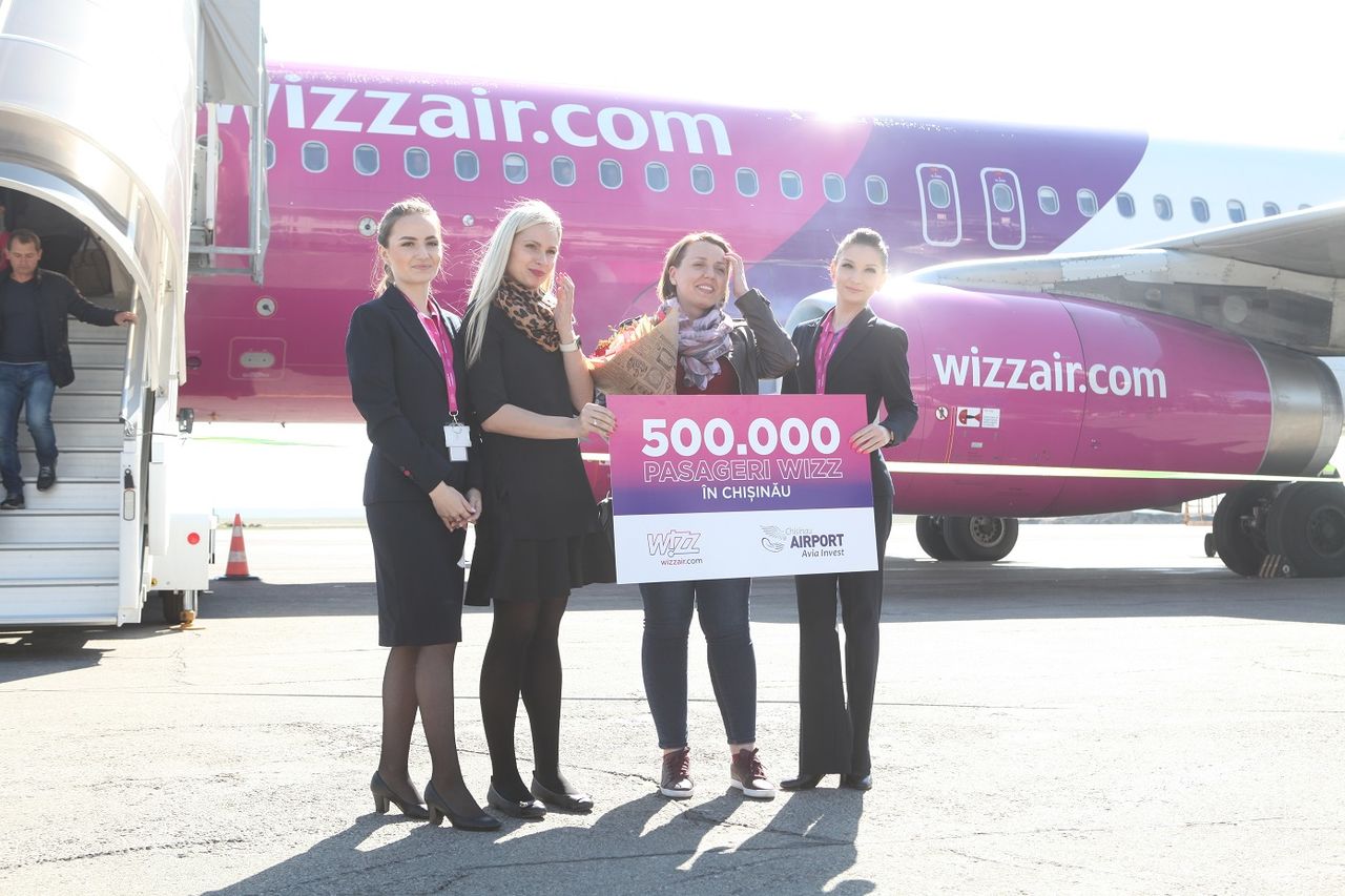 Wizz Air deschide cea de-a 26-a baa aeriana la aeroportul Chisinau.