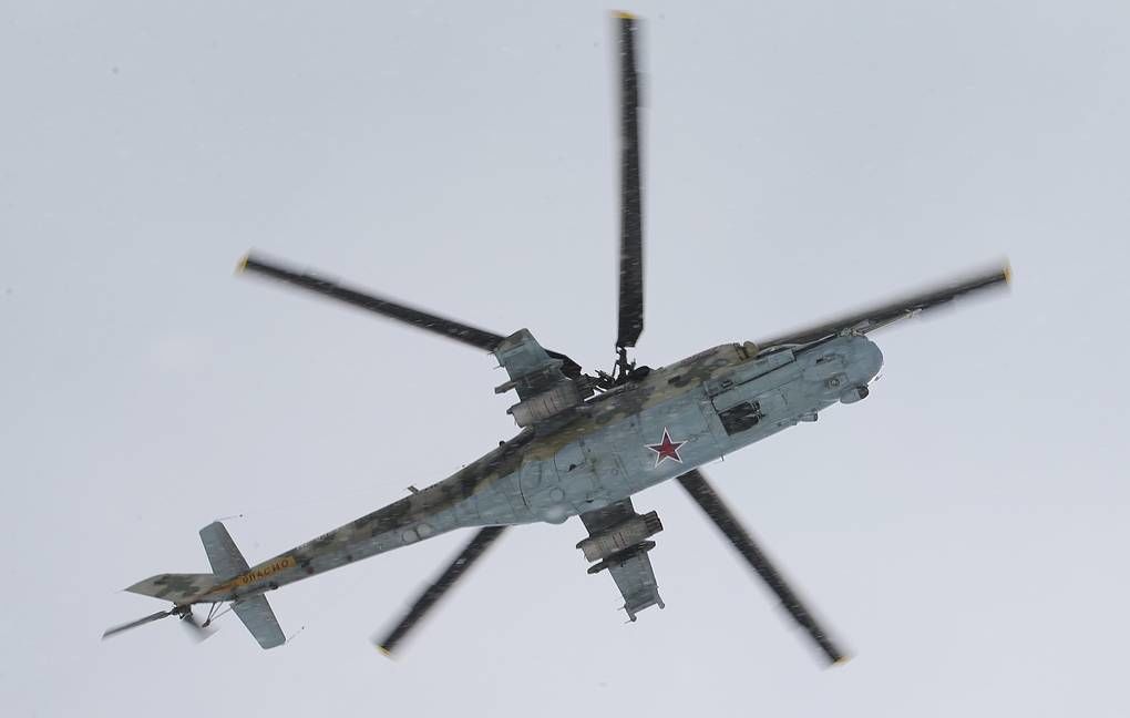 Российский Ми-24 сбили в Армении у границы с Азербайджаном.