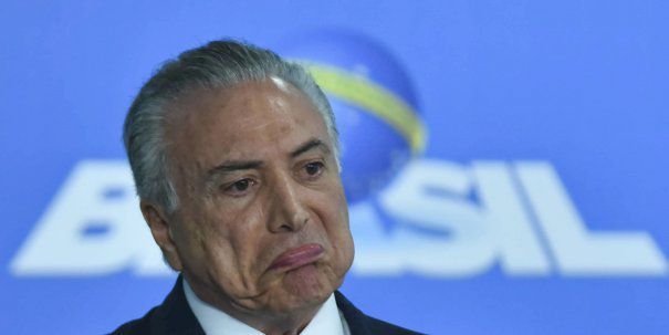 Preşedintele Braziliei a fost pus sub acuzare pentru luare de mită. Foto; evz.ro.