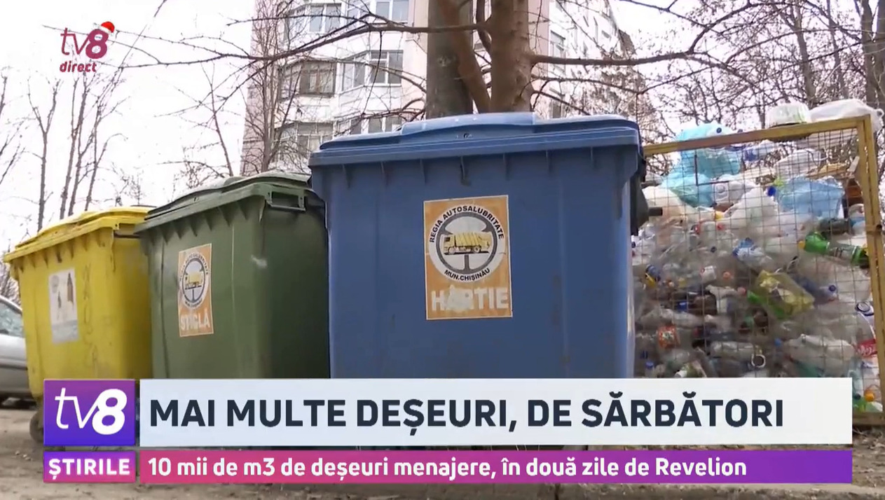 В праздничные дни объем работы сотрудников Regia Autosalubritate увеличился/