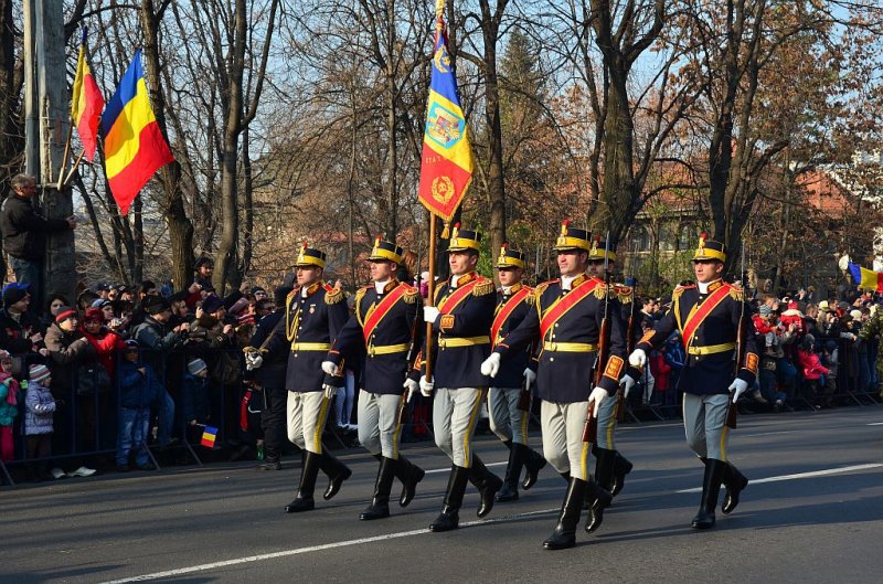 Рядом с румынскими солдатами выступят и военные из Франции, Польши, Турции и США - партнеров Румынии по НАТО.