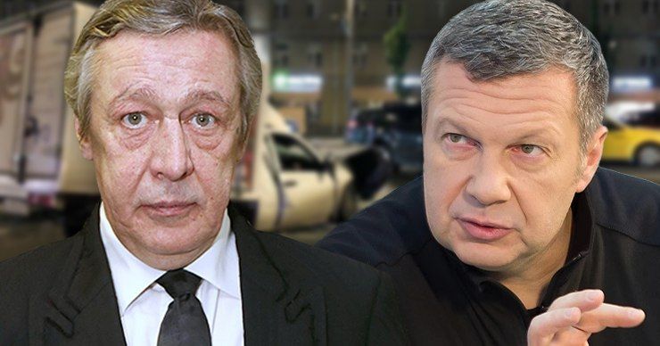 Соловьёв нашёл свидетельство того, что Ефремов был за рулём в момент ДТП. Фото: Point.md.