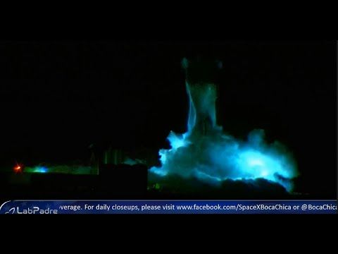 Прототип корабля Starship Илона Маска лопнул при испытаниях в Техасе.