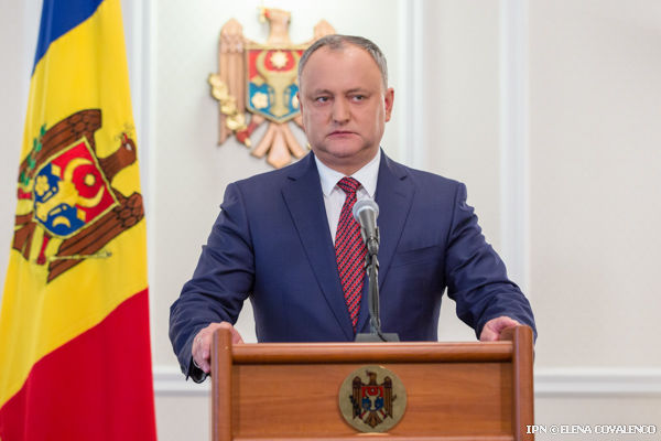Dodon: Miza PDM, restabilirea alianței pentru integrare europeană