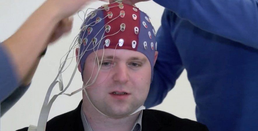 В ходе презентации Braiflight, оператор смог взлететь в специальном симуляторе на гражданском четырехместном самолете Diamond DA42