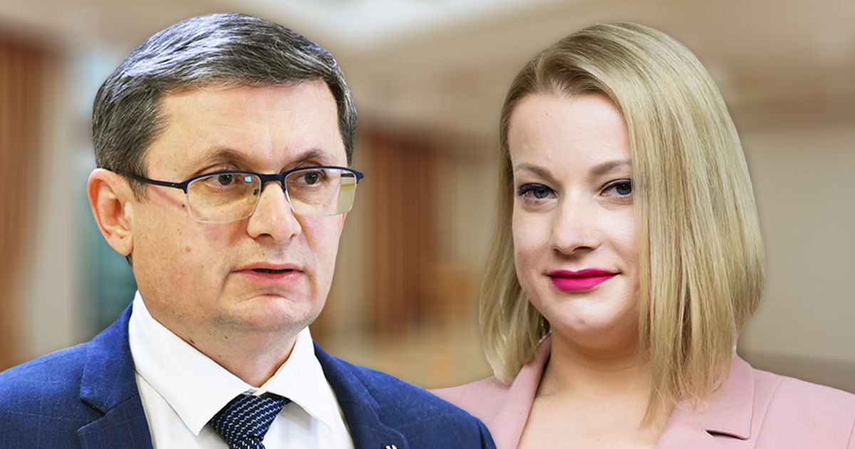 Депутат-коммунист Диана Караман подала в суд на спикера парламента Игоря Гросу. Коллаж Point.md.