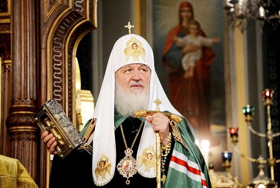 Patriarhul Kiril în vizită la Chișinău. Va participa la un congres. Foto: asbarez.com